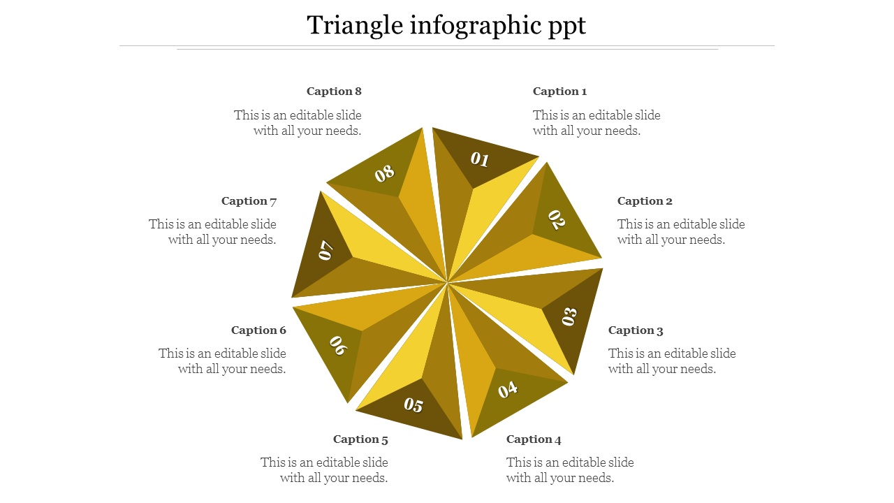 infographic ppt-Yellow